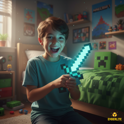 EnderLite™ - Minecraft Inspired Sword Lamp