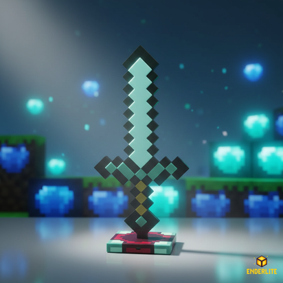 EnderLite™ - Minecraft Inspired Sword Lamp