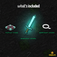 EnderLite™ - Minecraft Inspired Sword Lamp
