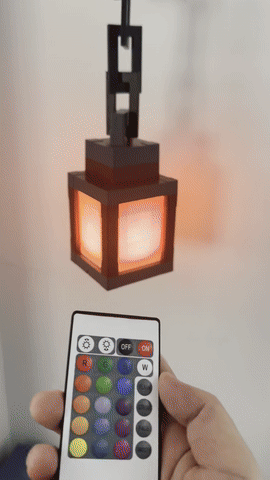 EnderLite™ - Minecraft Inspired Pixel Lantern